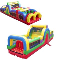 70' Retro Obstacle Course