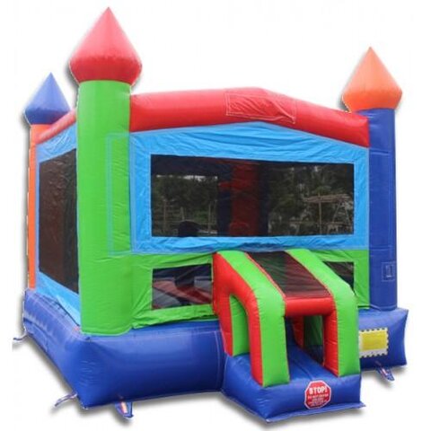 Rainbow Bounce House