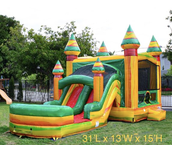 # 4 BOUNCE HOUSE/ WATER SLIDE RED YELLOW