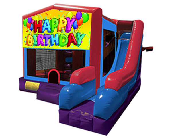 Happy Birthday Girls 19x22 5 in 1 Combo Unit- Opt3