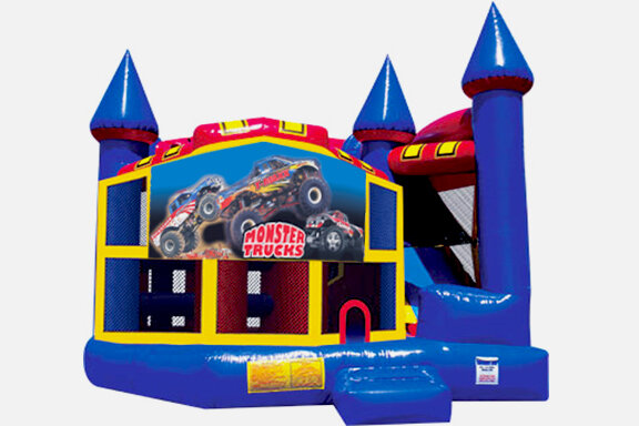 Monster Truck Castle Combo