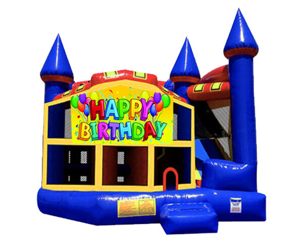 Happy Birthday- 20x20 all in 1 Castle Combo - Opt3