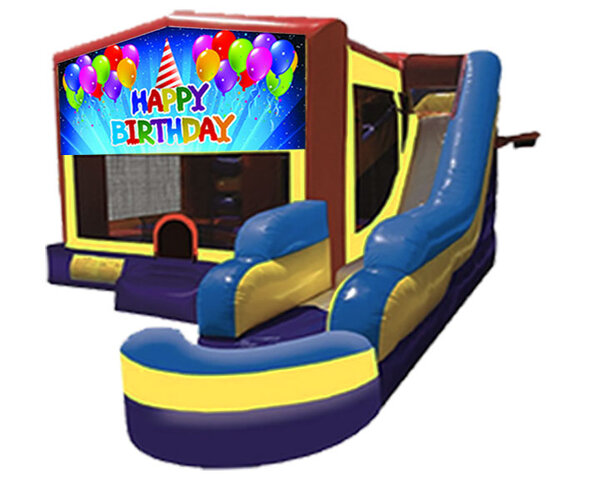 Happy Birthday - 20x26 Combo With Pool- Opt4