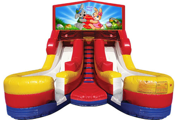 Double Lane Water Slide Easter