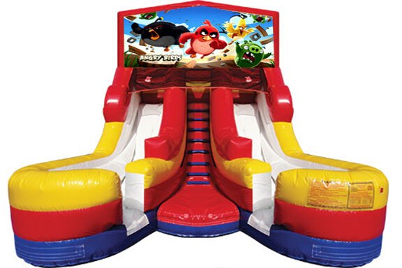 Double Lane Water Slide Angry Birds