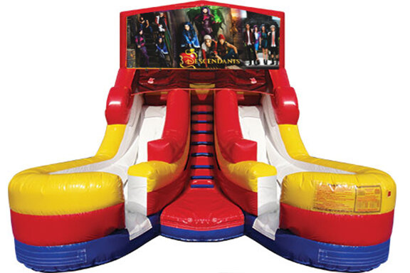 Double Lane Water Slide - Descendants