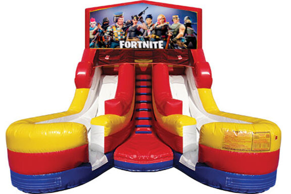 Double Lane Water Slide Fortnite