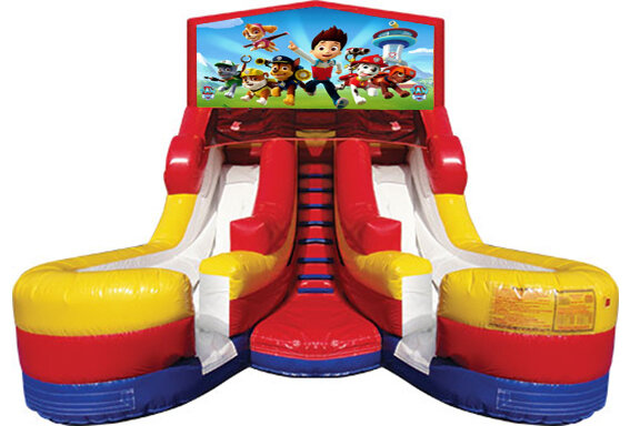 Double Lane Water Slide Paw Patrol
