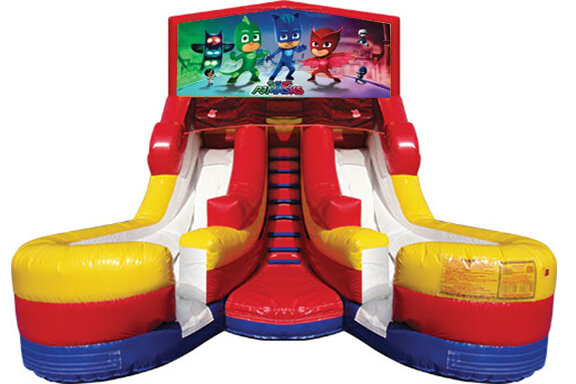 Double Lane Water Slide PJ Masks