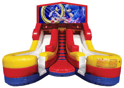 Double Lane Water Slide Sonic