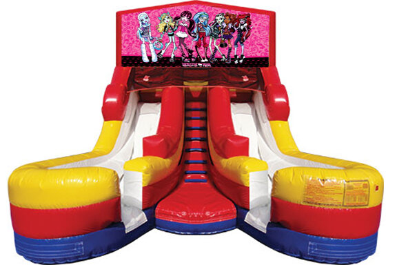 Double Lane Water Slide Monster High