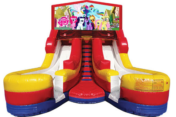 Double Lane Water Slide My Little Pony