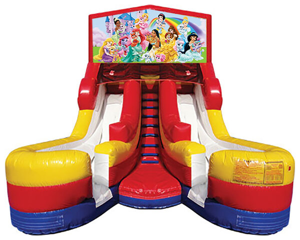 Double Lane Water Slide Princess