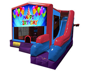 Happy Birthday Girls 19x22 5 in 1 Combo Unit- Opt4