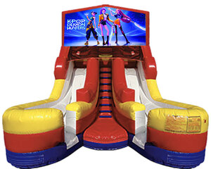 Double Lane Water Slide - K PoP
