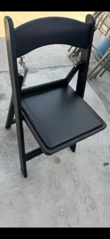 Black Resin Chairs
