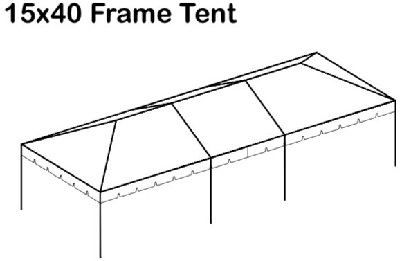 Tent 15x40
