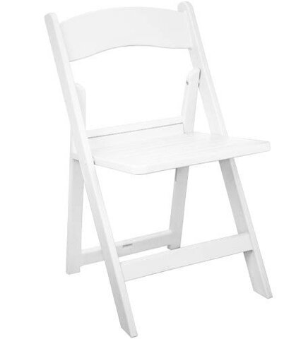 Kids Resin Folding Chairs White