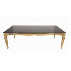 Gold Washington Table Black  Top 3ft x 8ft