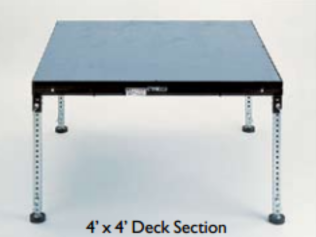 Stage (4' x 4' Sections)