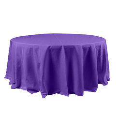 132" Purple Polyester