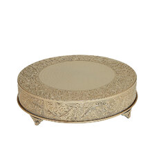 22" Gold Cake Stand