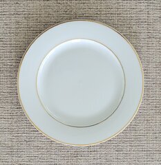 Gold Rim Dinner Plate