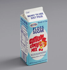 Cotton Candy - Blue Rasberry Floss Sugar (Serves 60-70)