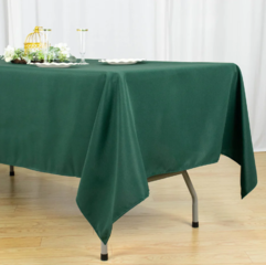 Emerald Green Polyester 60"x120”