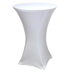 White  Spandex for Cocktail table