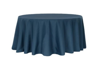 Navy Blue Polyester 108"