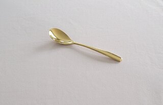 Gold Desert Spoon