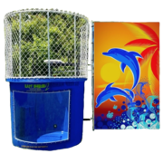 Blue Dunk Tank - Dolphins