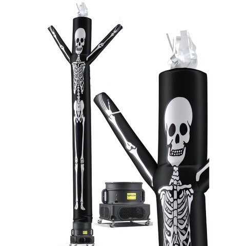10' Tube Man Skeleton