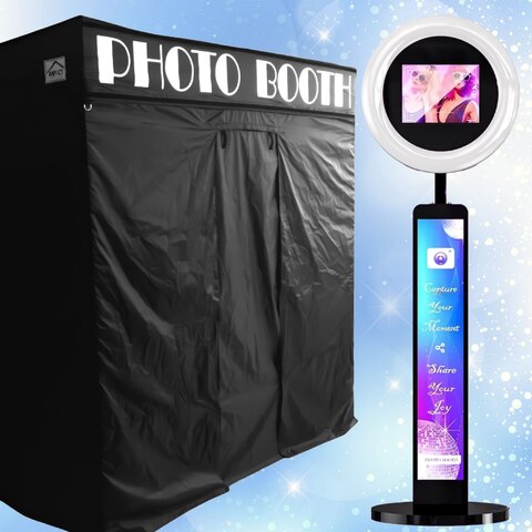 Digital Photo Booth Camera with Tent (No Prints)