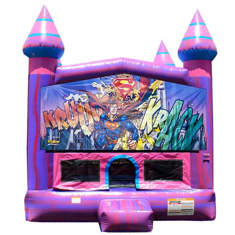 Superman Princess Bounce House