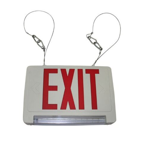 Exit and Emergency Light Sign