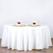 120 inch Round Linen Tablecloth
