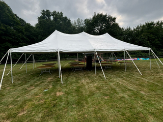 20x40 Pole Tent Package (Seats 64)