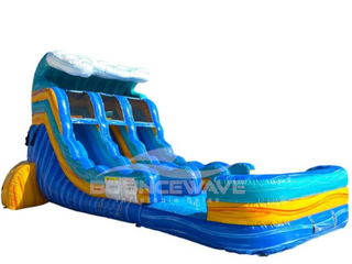 16ft Dual Lane Paradise Wave Slide