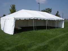 Solid Pole Tent Wall - 20ft (Tent not included)