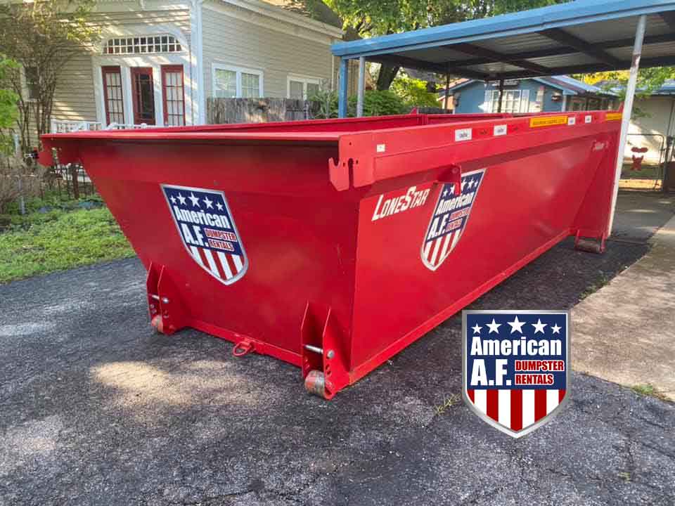 Residential Dumpster Rental Arlington TX