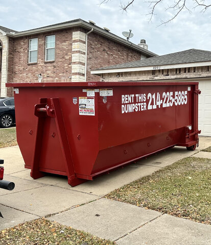 20 Yard Dumpster Rental