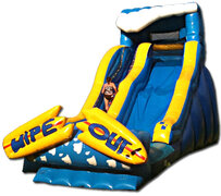 19' Wipeout Water Slide