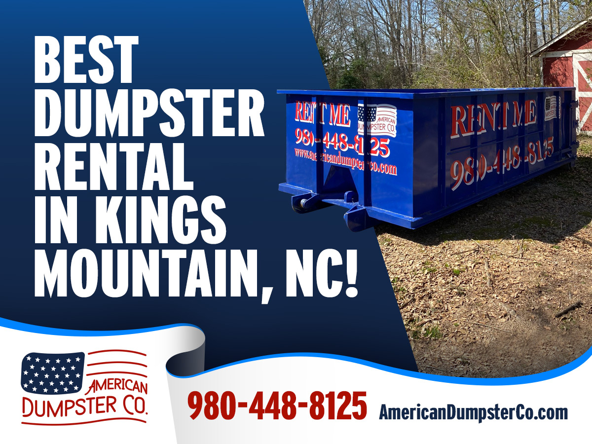 Dumpster Rental Kings Mountain NC