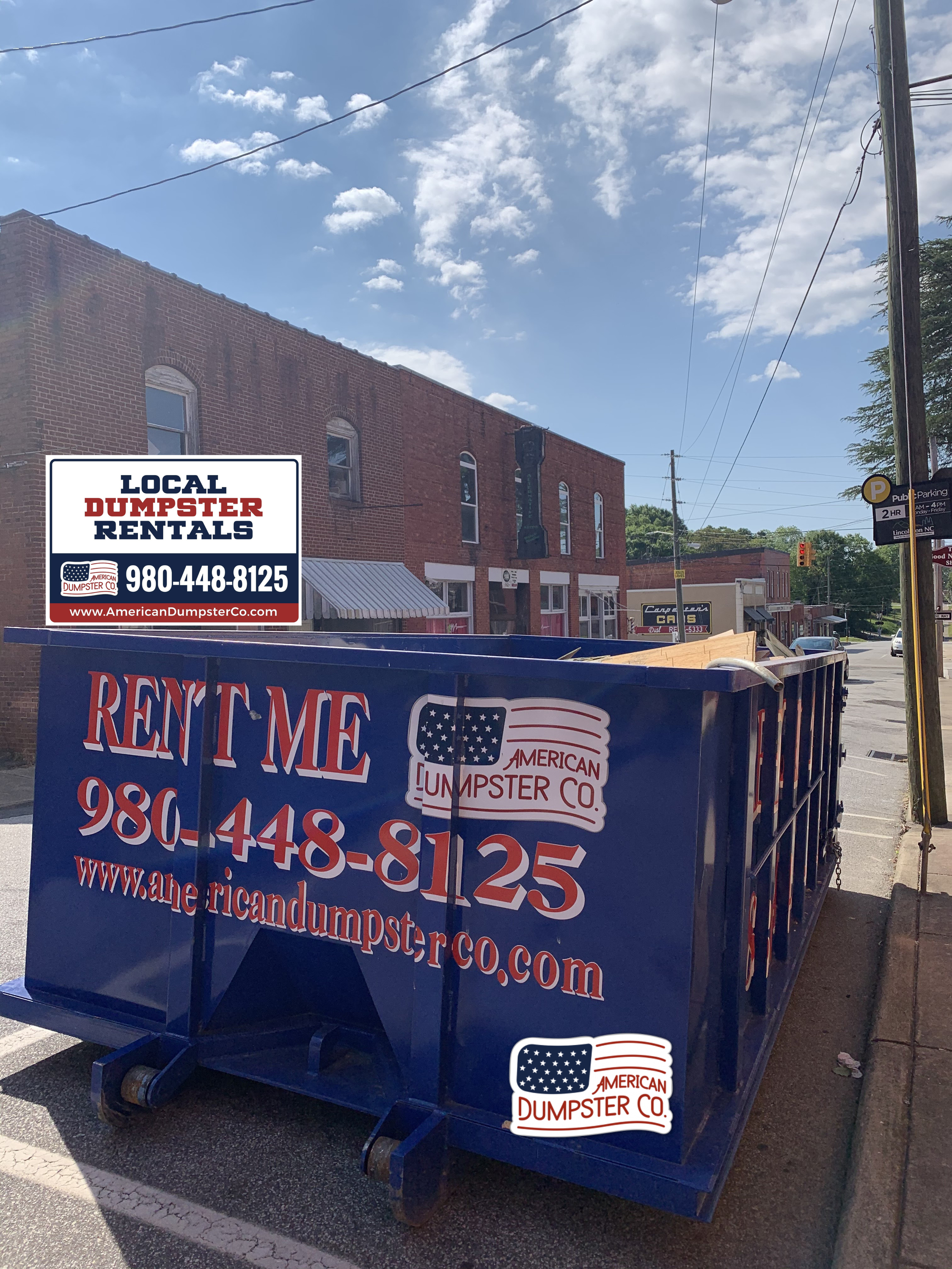 Commercial Dumpster Rental Belmont NC