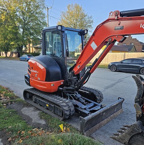 Kubota Mini Excavator 30 Day