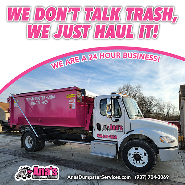 Ana's Dumpster Rental Junk Removal Services 24/7
