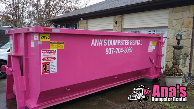 20-Yard Demolition/Construction Dumpster Rental Ana's Dumpster Rental