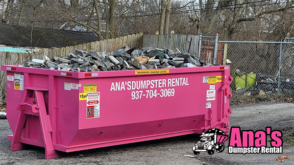 DUMPSTER RENTAL WEST CHESTER OH ANAS DUMPSTER SERVICE